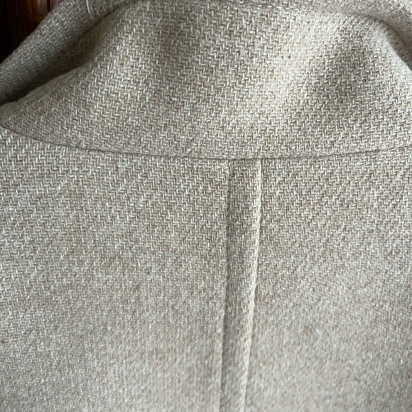 J. Crew Cocoon Coat in Italian Stadium Cloth Sandstone beige size 4 - Picture 9 of 13